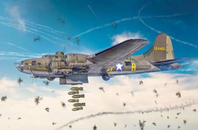 Italeri B-17F Flying Fortress