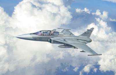 --Italeri-JAS-39D Gripen Biplace
