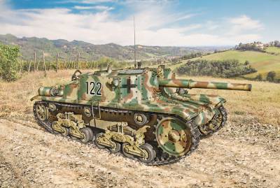 Italeri Semovente M42 da 75/34 E.Spéciale Italeri Semovente M42 da 75/34 E.Spéciale