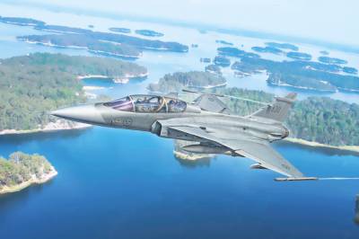 Italeri JAS-39D Gripen Biplace