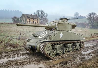 Italeri Autocanon M36B1 de 90 mm