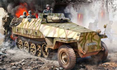 Italeri Sd.Kfz.251/9 Ausf.D avec canon 37