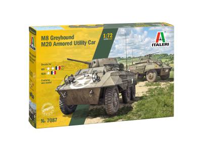 Italeri M8 Greyhound  - M20
