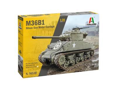 Italeri Autocanon M36B1 de 90 mm