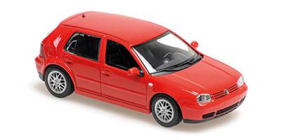 Maxichamps Vw golf iv rouge 1999 