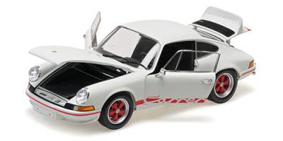 Minichamps P.911 carrera rs blanc+1972 