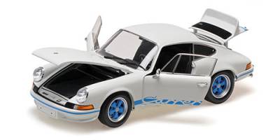 Minichamps P.911 carrera rs blanc+1972 