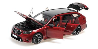 Minichamps BMW M5 rouge m&eacute;tal 2024 