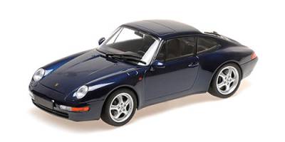 Minichamps Porsche 911(993) bleu met 1993 