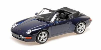 Minichamps P.911(993) cab.bleu met 1994 
