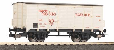 --PIKO-Wagon frigorifique SNCB III blanc