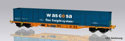 PIKO Wagon porte-container Sgnns