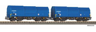 --PIKO-Set 2 Wagons hotte télescopique