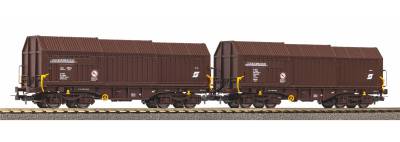 PIKO Set 2 Wagons Telescopiques