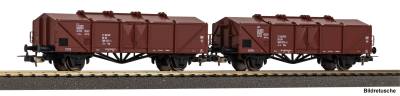 PIKO Set 2 wagons Kmm de IV DC