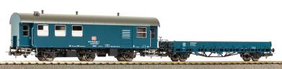 PIKO Set Wagon transf + Wagon plat DB