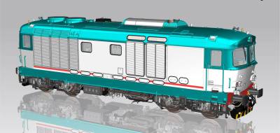 PIKO Loco. Diesel D.445 XMPR son