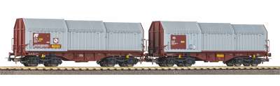 PIKO Set 2 wagons téléscopiques
