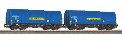 PIKO Set 2 wagons téléscopiques