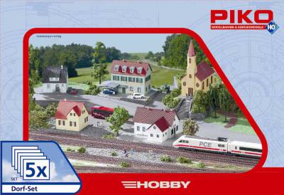 PIKO set construction village