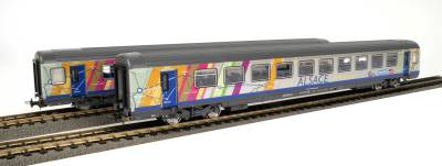 PIKO Set de 2 voitures corail Alsace