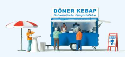 Preiser Magasin mobile Kebab