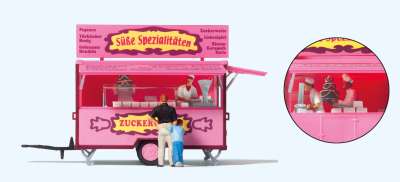 Preiser Magasin mobile Sucreries