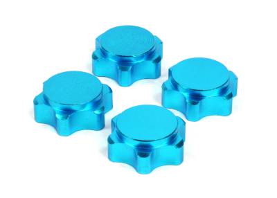 T2M Ecrous Alu 17mm (4 p)