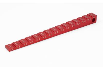 T2M Cale de réglage rouge