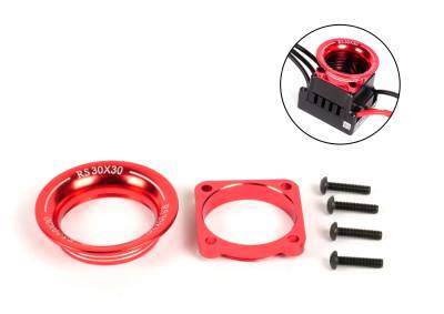 T2M Cone diffuseur d’air ventilo Rouge