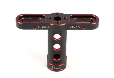 T2M Outil clé 17mm Rouge