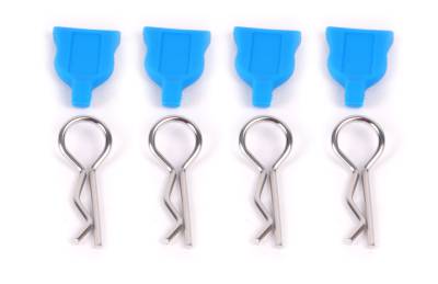 T2M Clips 1/10 safety (Bleu) 4pcs
