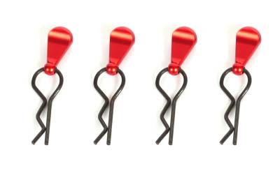 T2M Clips 1/8 safety (Rouge) 4pcs