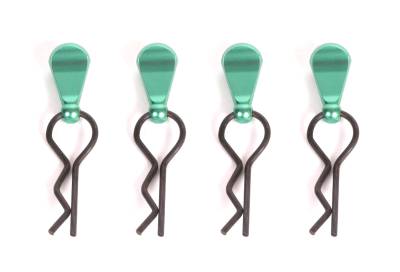 T2M Clips 1/8 safety (Vert) 4pcs