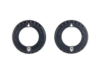Tamiya Supports de diff. alu 0,5mm