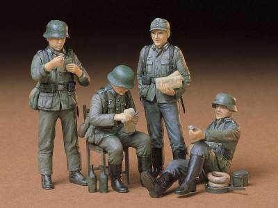 Tamiya Soldats Allemands en Pause Tamiya Soldats Allemands en Pause