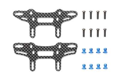 Tamiya Supports amortisseurs carbone XM01