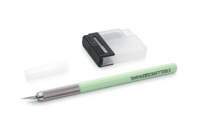 Tamiya Couteau de Modélisme (Vert Menthe)