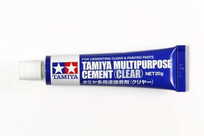 Tamiya Colle transparente polyvalente